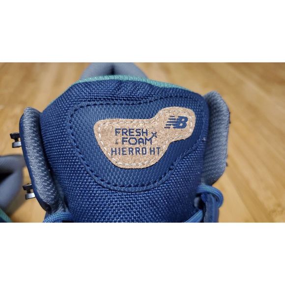 New Balance Men Sz 12 Fresh Foam X Hierro Mid Goretex Blue Hiking Shoes MTHIMCTE - Picture 10 of 15